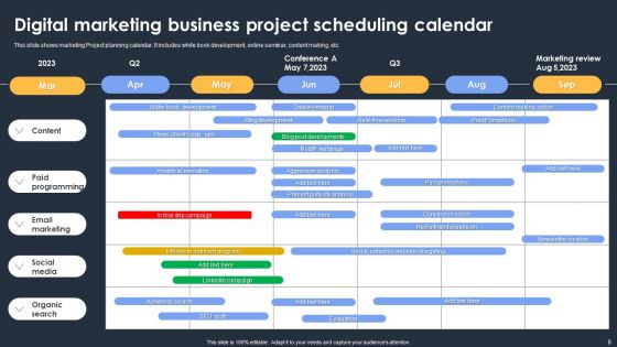 Business Project Scheduling Calendar Ppt PowerPoint Presentation Complete Deck With Slides