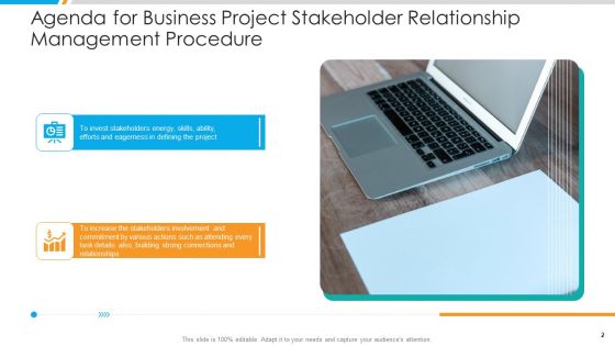 Business Project Stakeholder Relationship Management Procedure Ppt PowerPoint Presentation Complete Deck With Slides