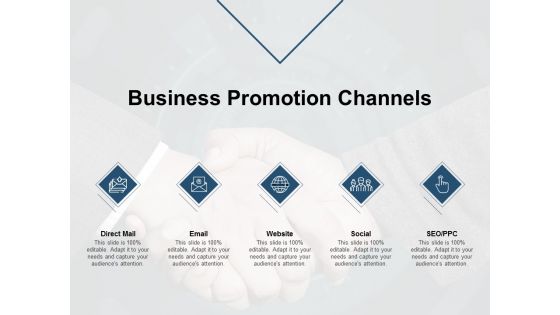 Business Promotion Channels Ppt PowerPoint Presentation Portfolio Example Business Promotion Channels Ppt PowerPoint Presentation Portfolio Example