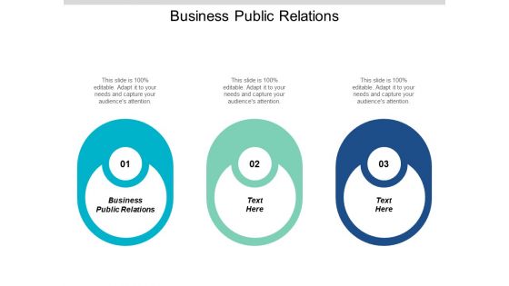 Business Public Relations Ppt PowerPoint Presentation Icon Designs Download Cpb