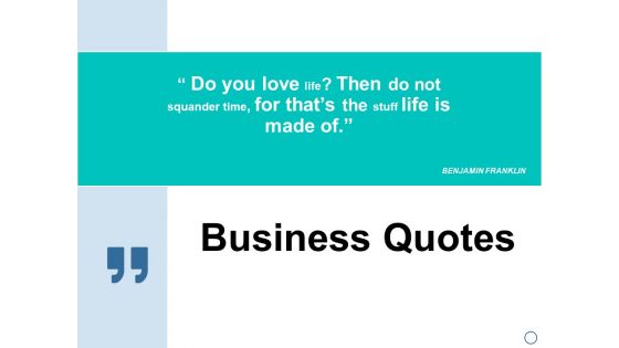 Business Quotes Ppt PowerPoint Presentation Portfolio Tips