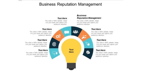 Business Reputation Management Ppt PowerPoint Presentation Pictures Deck Cpb