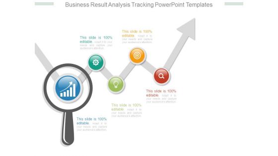Business Result Analysis Tracking Powerpoint Templates