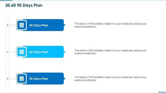 Business Round Investment Deck 30 60 90 Days Plan Summary PDF