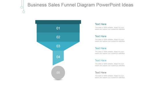Business Sales Funnel Diagram Ppt PowerPoint Presentation Themes