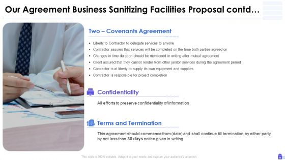 Business Sanitizing Facilities Proposal Ppt PowerPoint Presentation Complete Deck With Slides