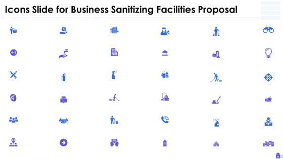 Business Sanitizing Facilities Proposal Ppt PowerPoint Presentation Complete Deck With Slides