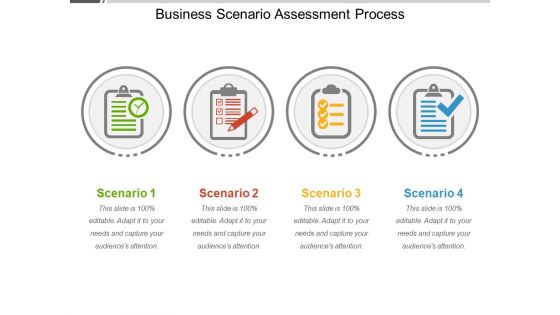 Business Scenario Assessment Process Ppt PowerPoint Presentation Portfolio Graphics PDF