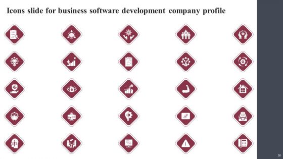 Business Software Development Company Profile Ppt PowerPoint Presentation Complete Deck With Slides