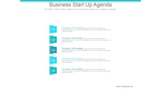 Business Start Up Agenda Ppt PowerPoint Presentation Templates