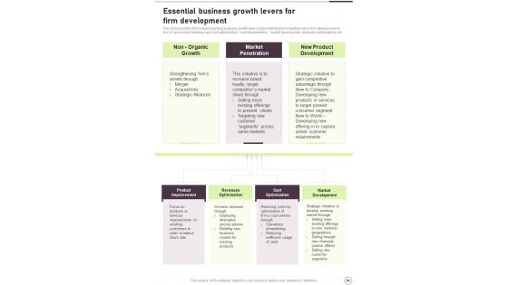 Business Strategic Planning Playbook Template