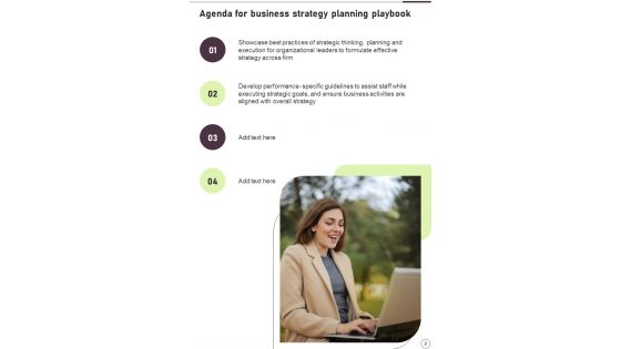 Business Strategic Planning Playbook Template