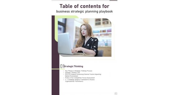 Business Strategic Planning Playbook Template