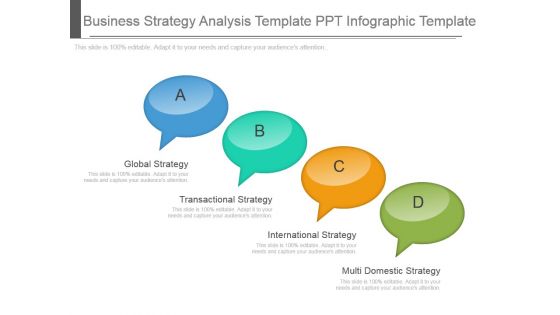 Business Strategy Analysis Template Ppt Infographic Template