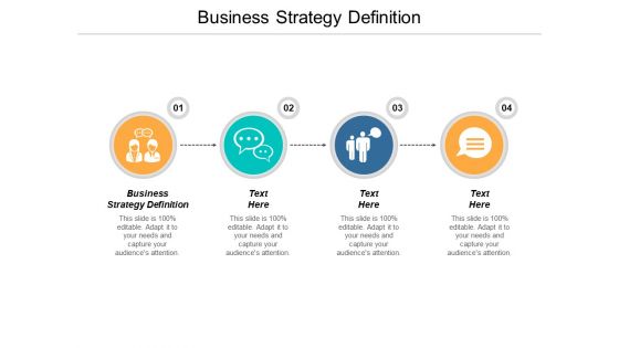 Business Strategy Definition Ppt PowerPoint Presentation Outline Images Cpb