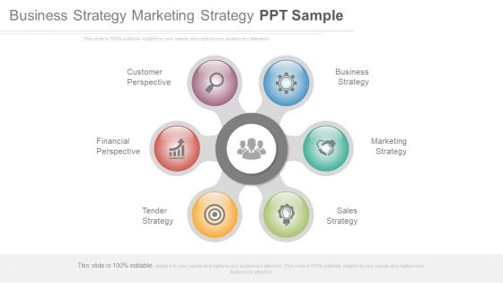 Business Strategy Marketing Strategy Ppt Sample