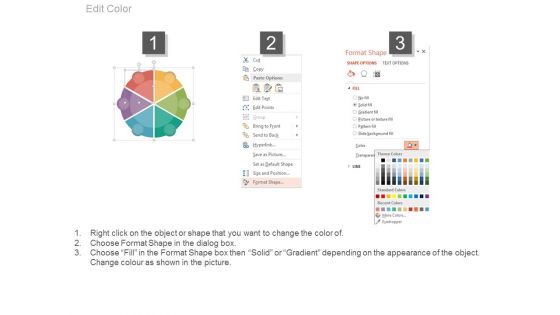 Business Strategy Segment Roles Action Planning Ppt Slides