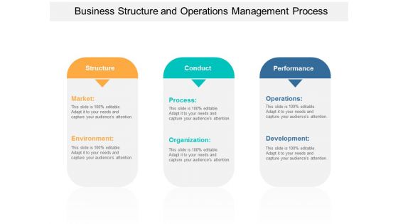 Business Structure And Operations Management Process Ppt Powerpoint Presentation Layouts Example Introduction