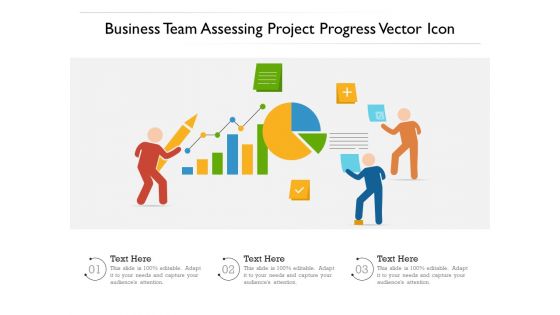 Business Team Assessing Project Progress Vector Icon Ppt PowerPoint Presentation Icon Grid PDF Business Team Assessing Project Progress Vector Icon Ppt PowerPoint Presentation Icon Grid PDF