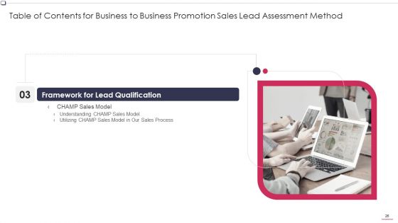 Business To Business Promotion Sales Lead Assessment Method Ppt PowerPoint Presentation Complete Deck With Slides