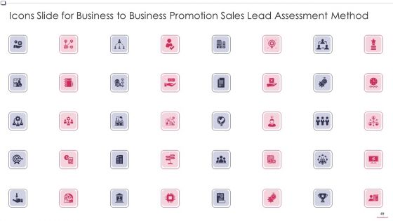 Business To Business Promotion Sales Lead Assessment Method Ppt PowerPoint Presentation Complete Deck With Slides