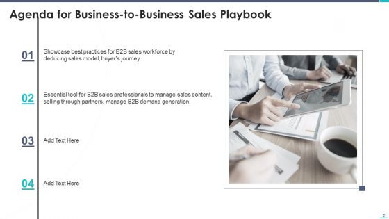 Business To Business Sales Playbook Ppt PowerPoint Presentation Complete Deck With Slides