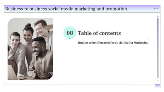 Business To Business Social Media Marketing And Promotion Ppt PowerPoint Presentation Complete Deck With Slides