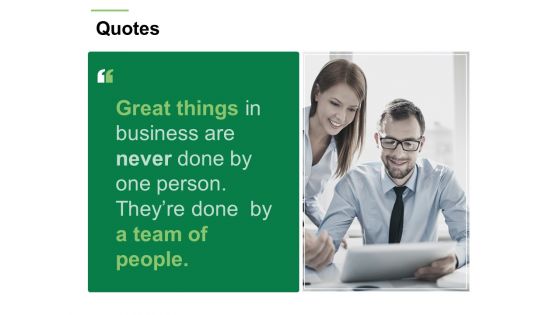 Business Working Condition Quotes Ppt Outline Example PDF