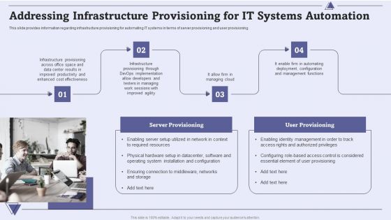 CIO For IT Cost Optimization Techniques Addressing Infrastructure Provisioning For IT Systems Automation Portrait PDF