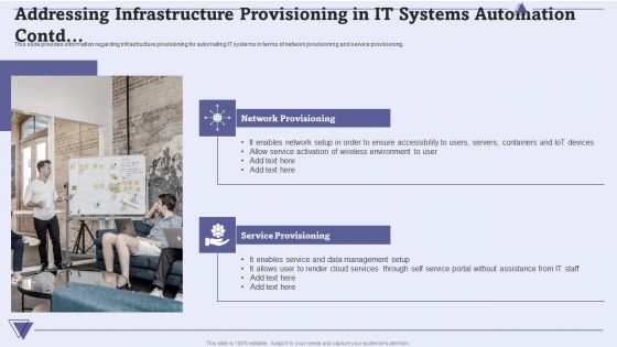 CIO For IT Cost Optimization Techniques Addressing Infrastructure Provisioning For IT Systems Automation Portrait PDF