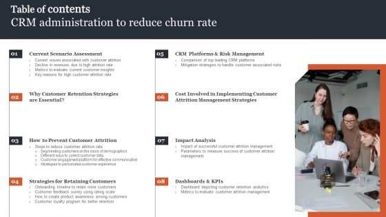 CRM Administration To Reduce Churn Rate Ppt PowerPoint Presentation Complete Deck With Slides