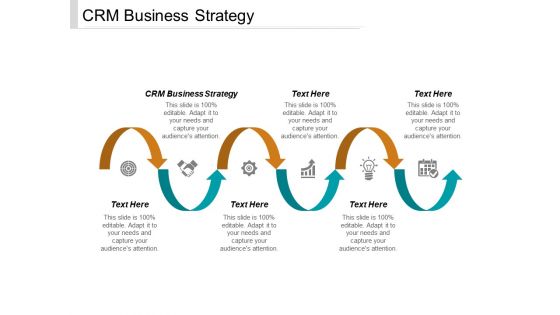 CRM Business Strategy Ppt PowerPoint Presentation Infographic Template Brochure Cpb