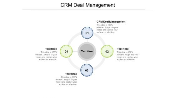 CRM Deal Management Ppt PowerPoint Presentation Styles Tips Cpb