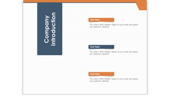 CRM For Real Estate Marketing Company Introduction Ppt PowerPoint Presentation Ideas Show PDF