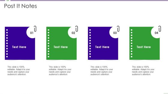 CRM Investor Fundraising Pitch Deck Post It Notes Ppt PowerPoint Presentation File Background Image PDF