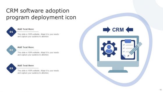 CRM Program Deployment Plan Ppt PowerPoint Presentation Complete Deck With Slides