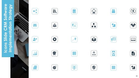 CRM Solutions Implementation Strategy Ppt PowerPoint Presentation Complete Deck With Slides