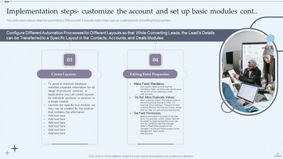 CRM System Implementation Stages Ppt PowerPoint Presentation Complete Deck With Slides