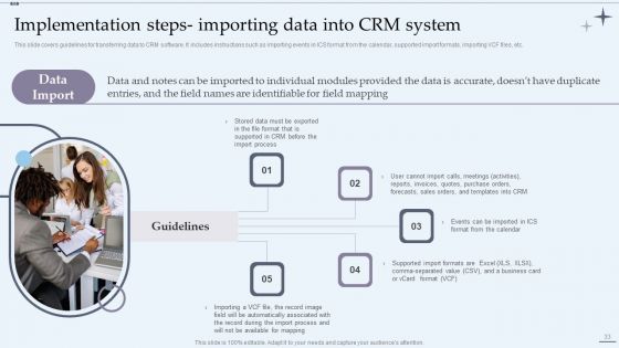 CRM System Implementation Stages Ppt PowerPoint Presentation Complete Deck With Slides