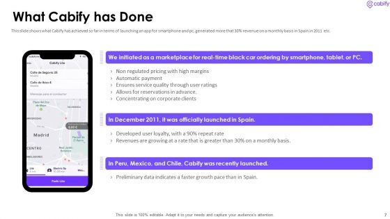Cabify Venture Capitalist Investor Elevator Pitch Deck Ppt PowerPoint Presentation Complete Deck With Slides