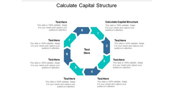 Calculate Capital Structure Ppt PowerPoint Presentation Professional Layouts Cpb