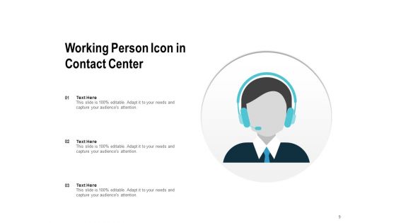 Call Center Employee Working Multinational Ppt PowerPoint Presentation Complete Deck