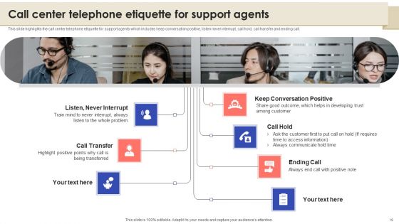 Call Center Quality Enhancement Plan Ppt PowerPoint Presentation Complete Deck With Slides