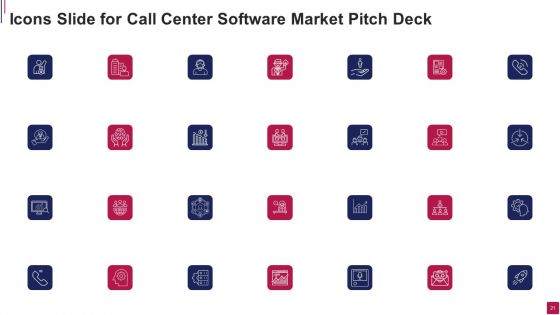 Call Center Software Market Pitch Deck Ppt PowerPoint Presentation Complete Deck With Slides