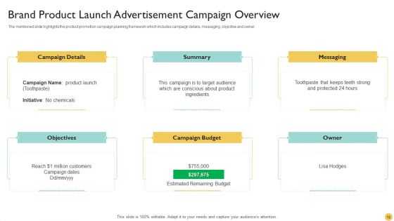 Campaign Advertisement Ppt PowerPoint Presentation Complete With Slides