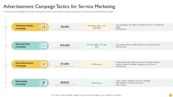 Campaign Advertisement Ppt PowerPoint Presentation Complete With Slides