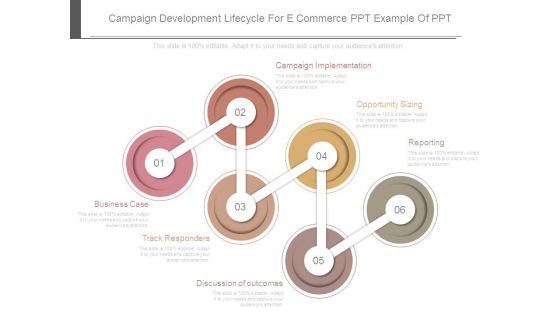 Campaign Development Lifecycle For E Commerce Ppt Example Of Ppt