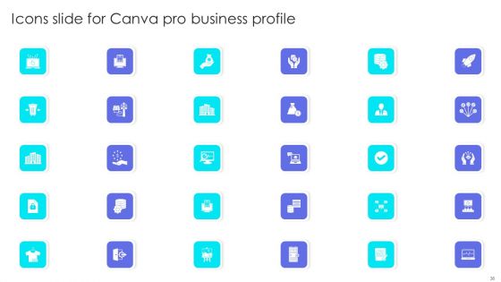 Canva Pro Business Profile Ppt PowerPoint Presentation Complete With Slides