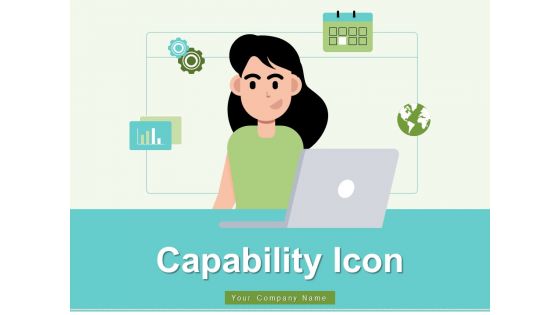 Capability Icon Employees Performance Gears Ppt PowerPoint Presentation Complete Deck