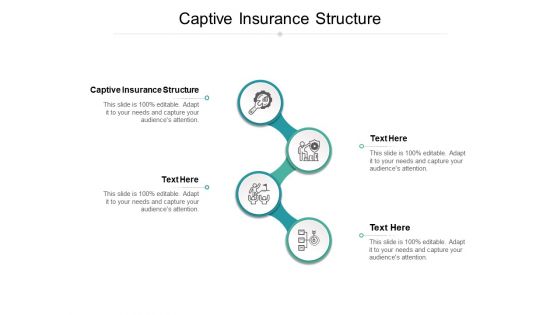 Captive Insurance Structure Ppt PowerPoint Presentation Infographics Format Ideas Cpb Pdf